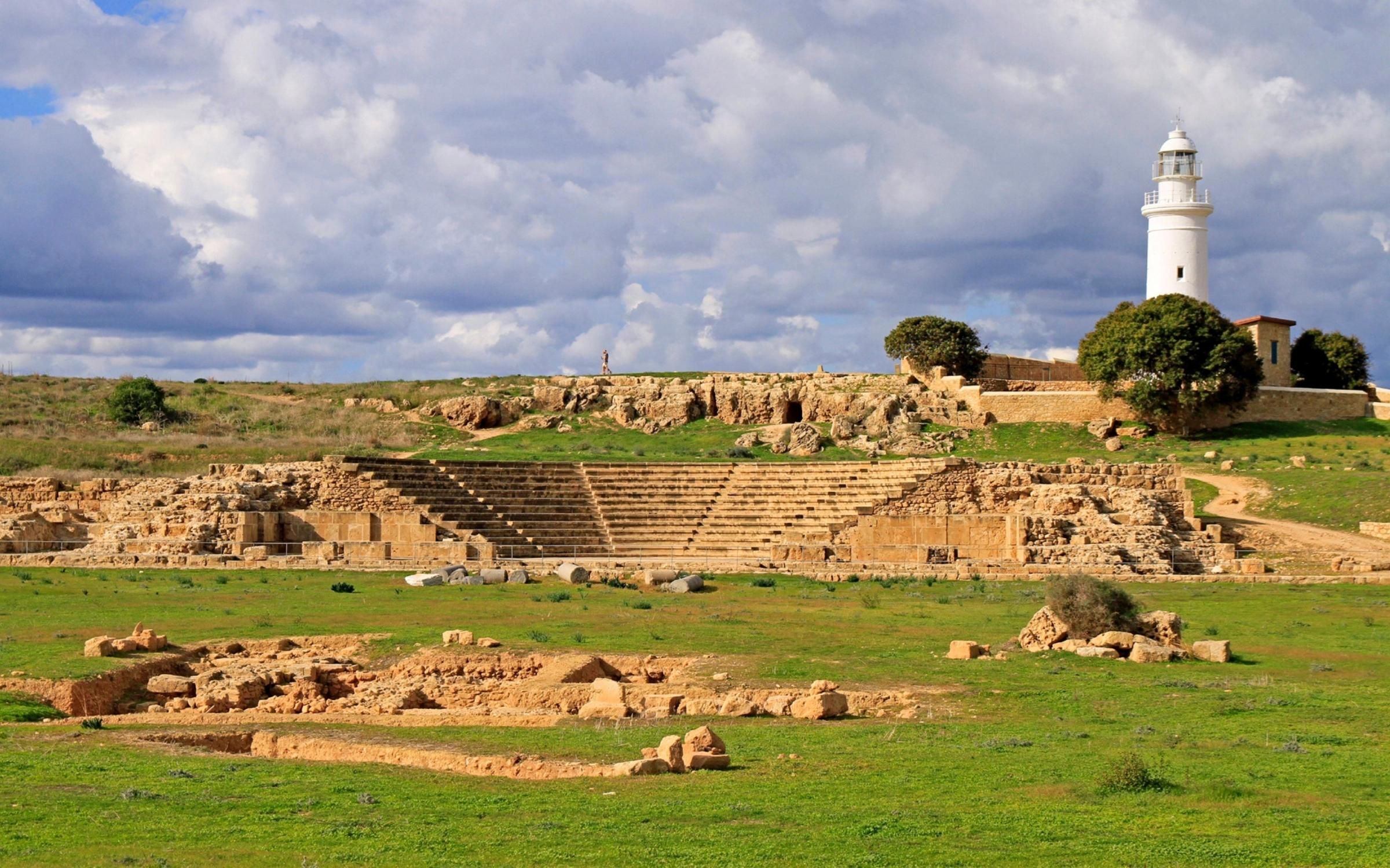 Kato Paphos Archaelogical Park in Cyprus