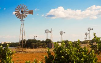 Cyprus Famagusta Windmills