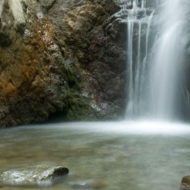 Millomeris Waterfall in Cyprus