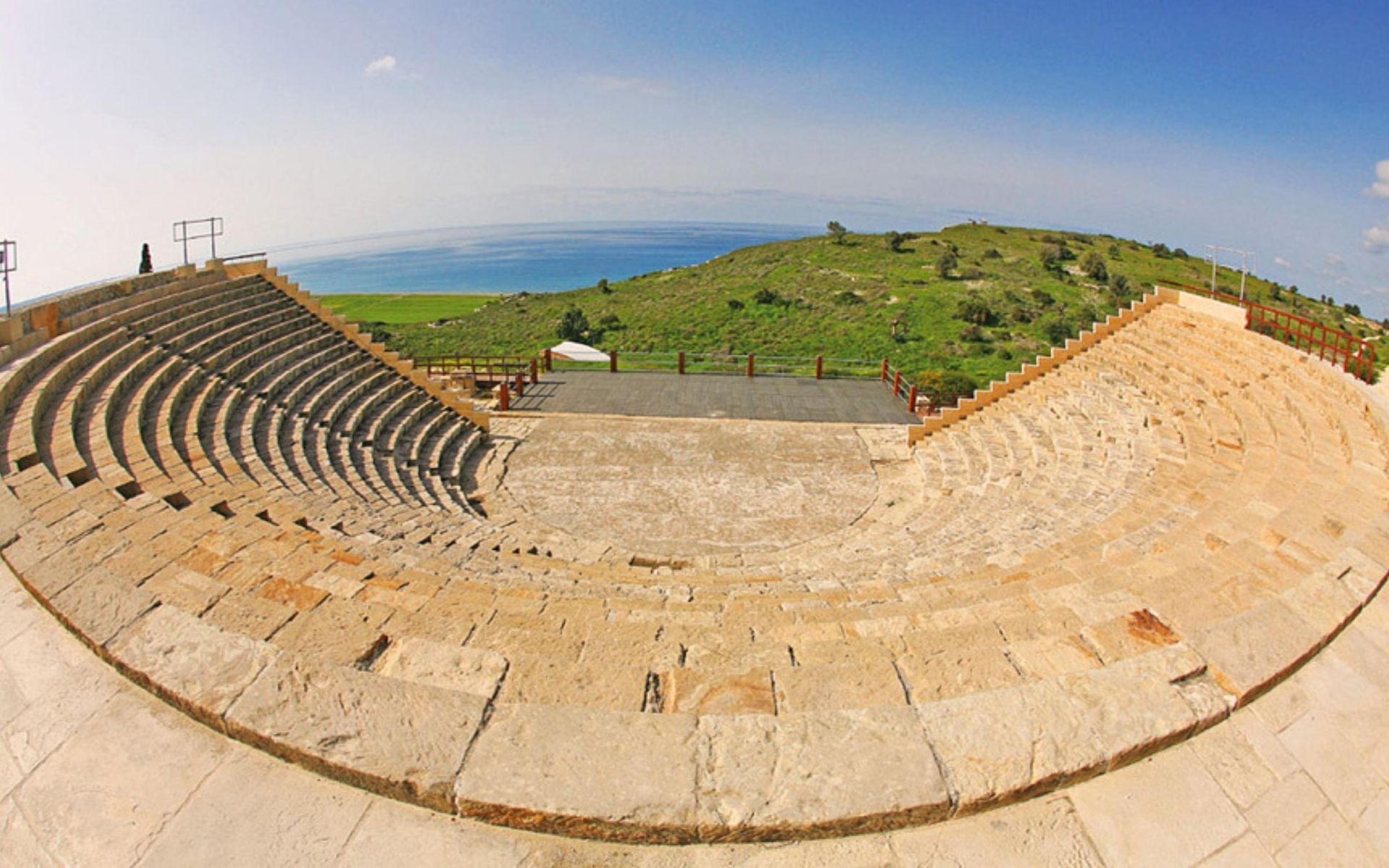 Cyprus Kourion Curium Ancient Amphitheater
