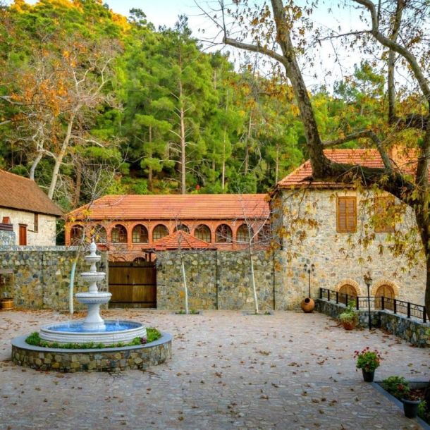 Timios Prodromos Monastery in Moniatis Village Cyprus