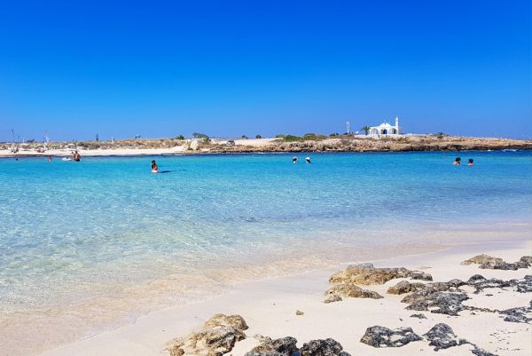 Cyprus Ayia Thekla Beach & Chapel