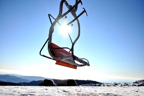 Skiing in Prodromos (Troodos)