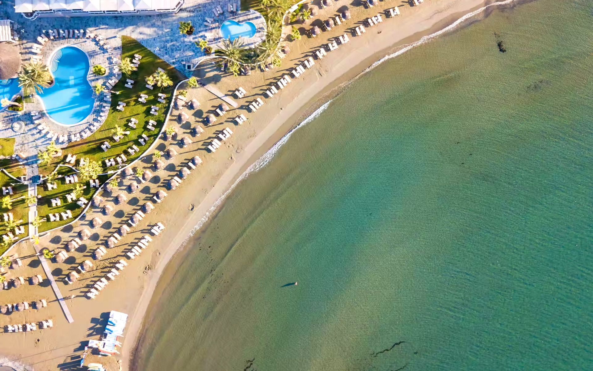 Dhekelia Beach in Cyprus