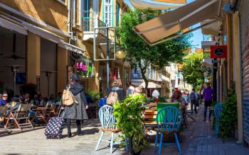 Shopping at Makarios Avenue, Stassicratous & Ledras Street in Cyprus