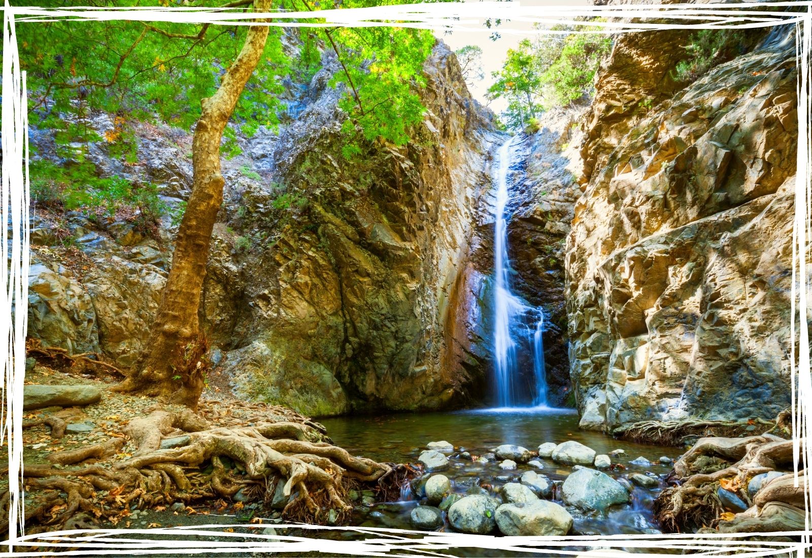 Katarraktis Millomeris Trail in Cyprus