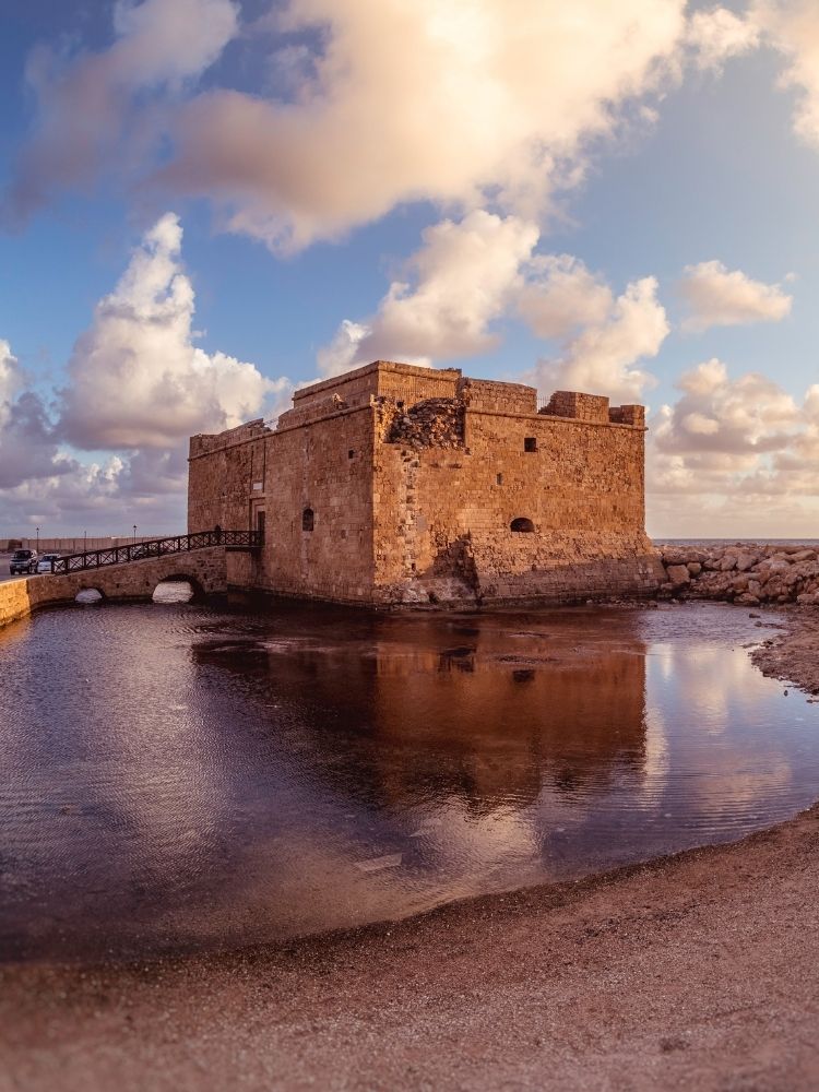 Medieval Castle of Paphos in Cyprus