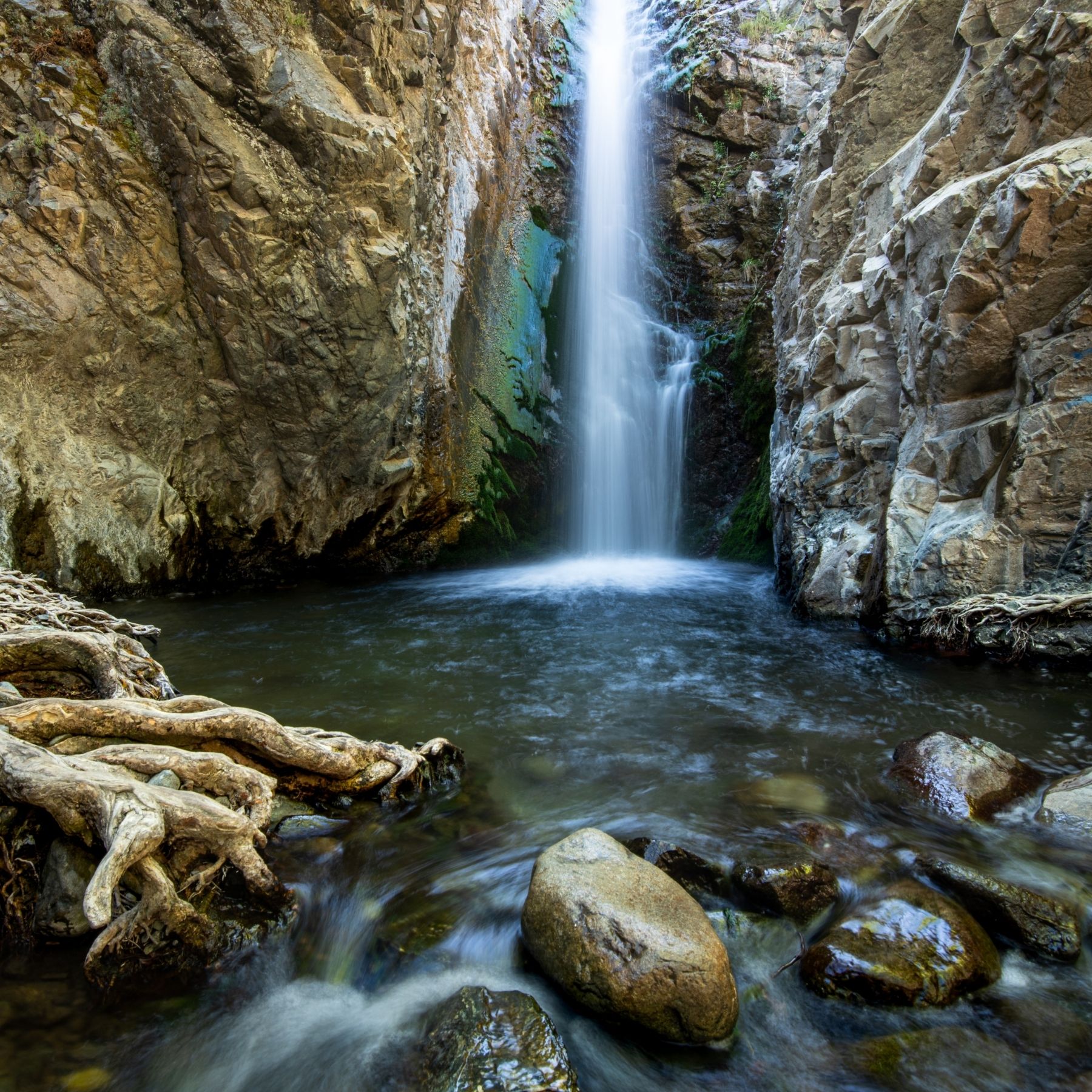 Platres Waterfalls in Cyprus