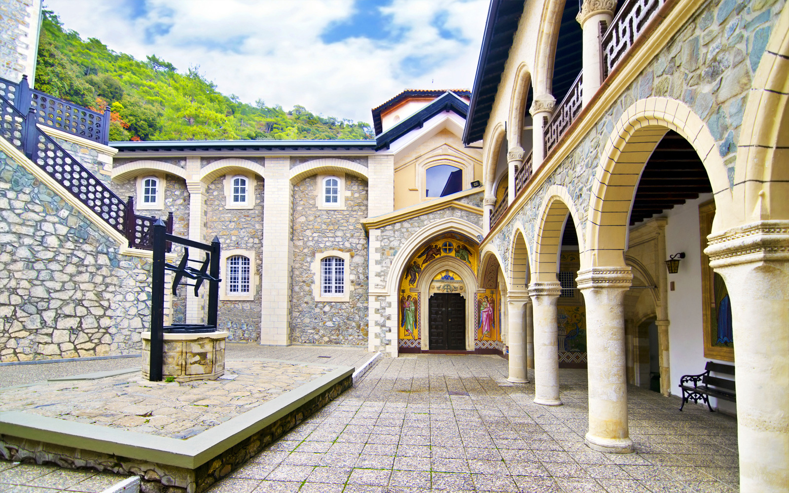 Kykkos Monastery in Cyprus