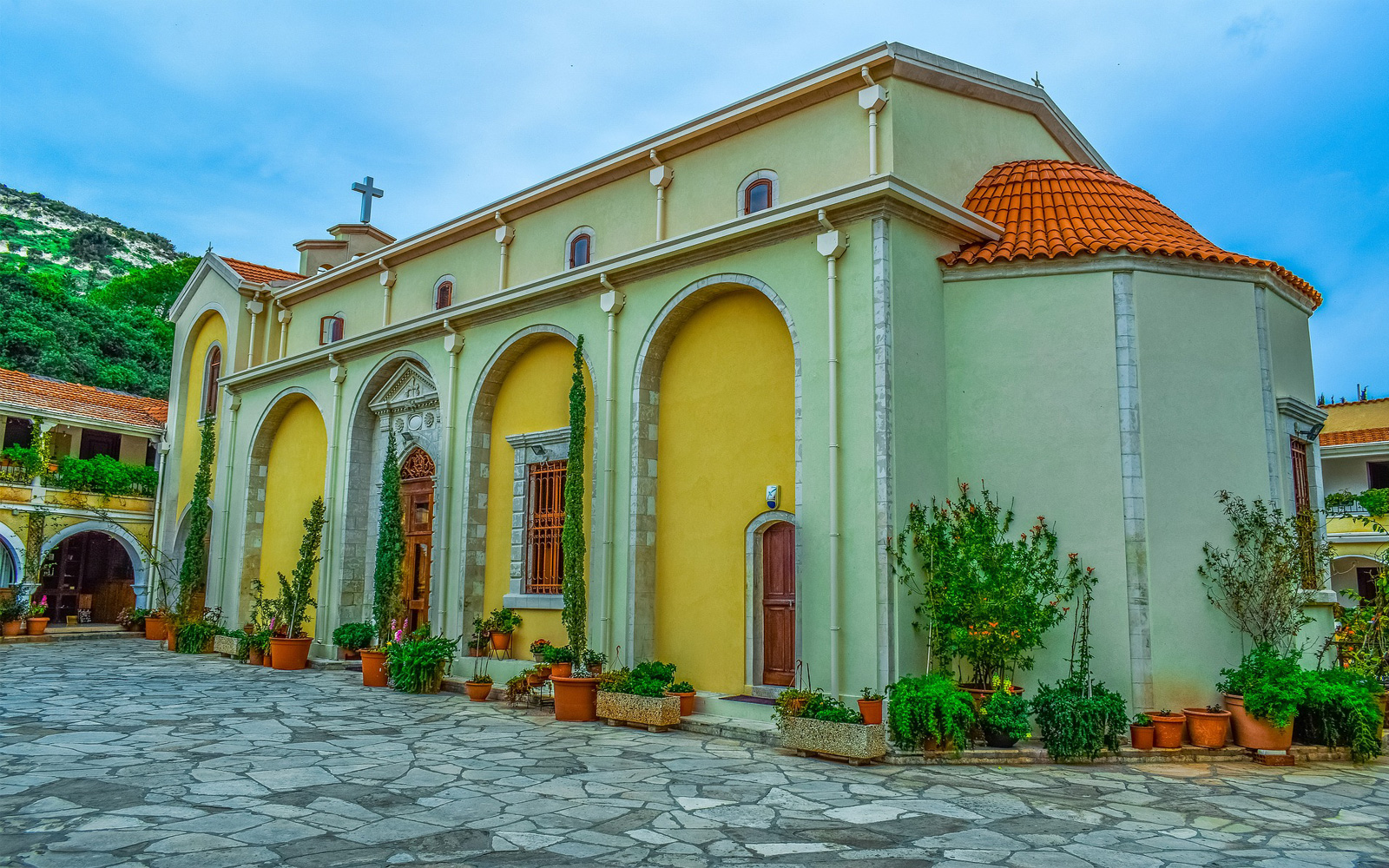 Agios Geogios Alamanos Monastery