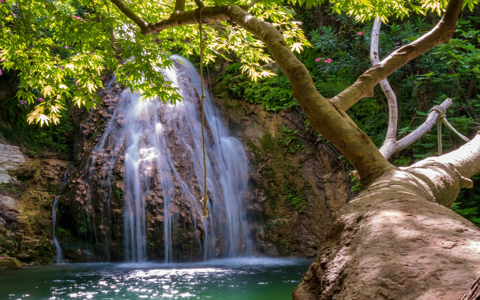 Adonis Baths Waterfalls in Cyprus