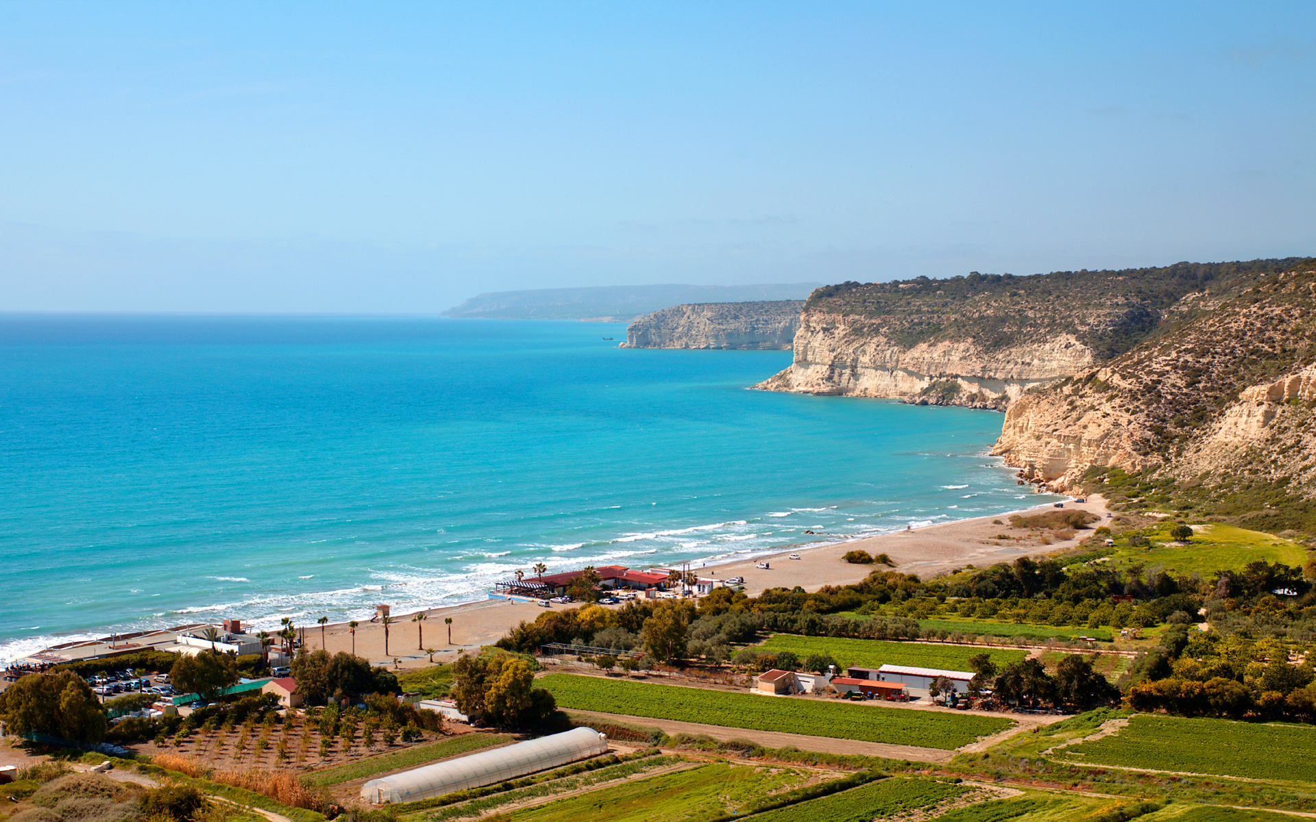 Kourion Beach in Cyprus
