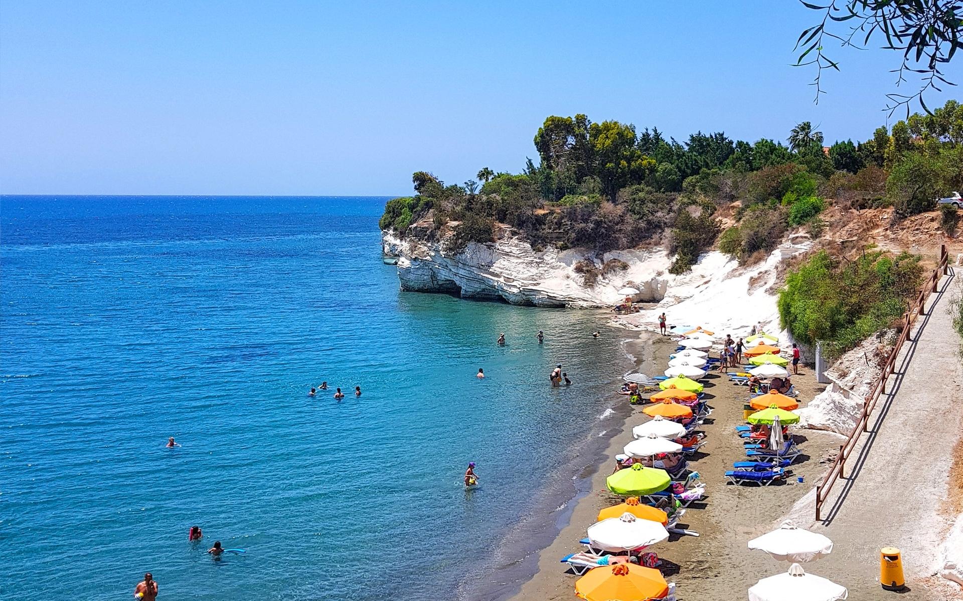 Kalymnos Beach in Cyprus