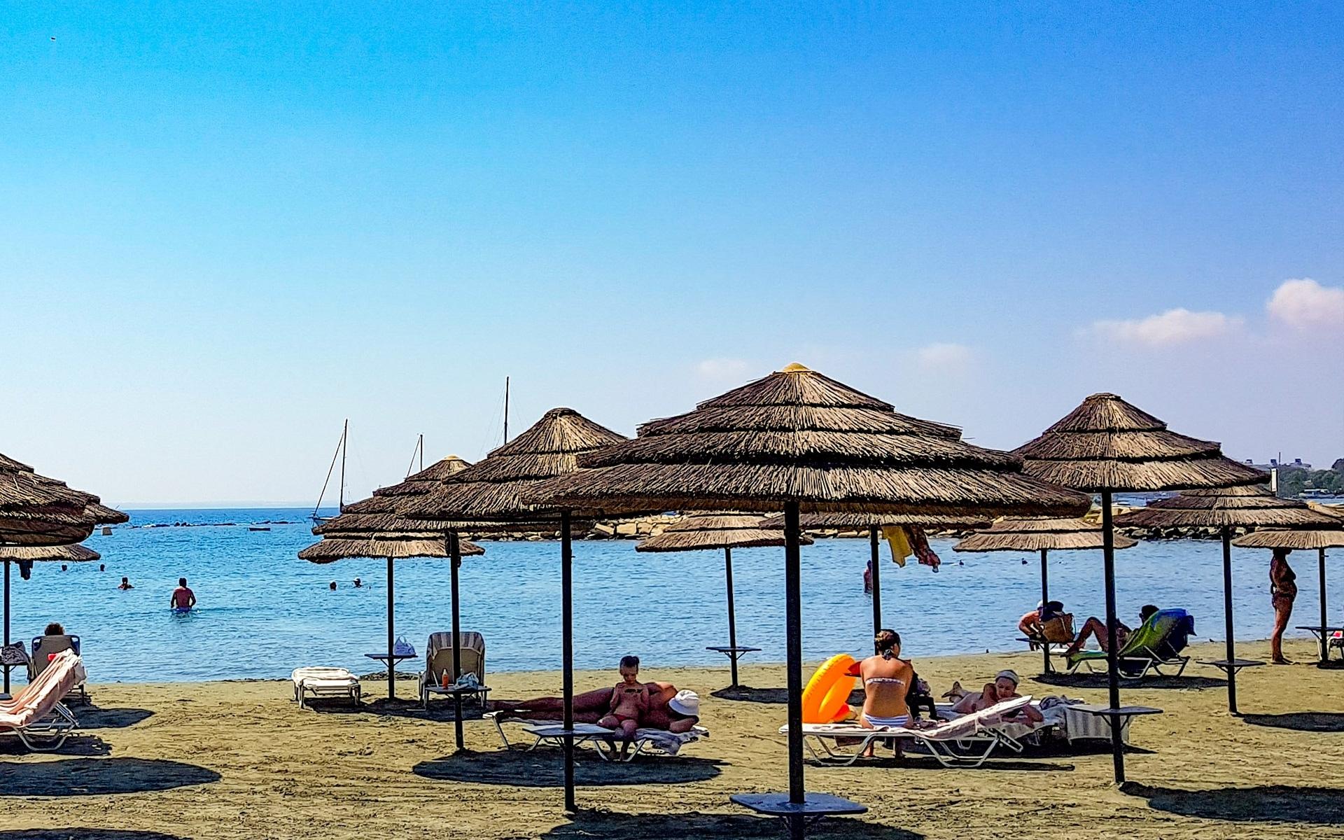 Parekklisia Community Beach in Cyprus
