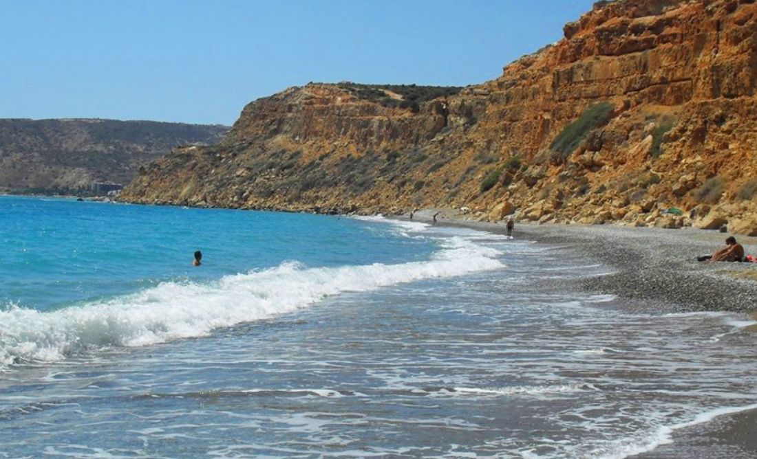Nudist Beach  in Cyprus