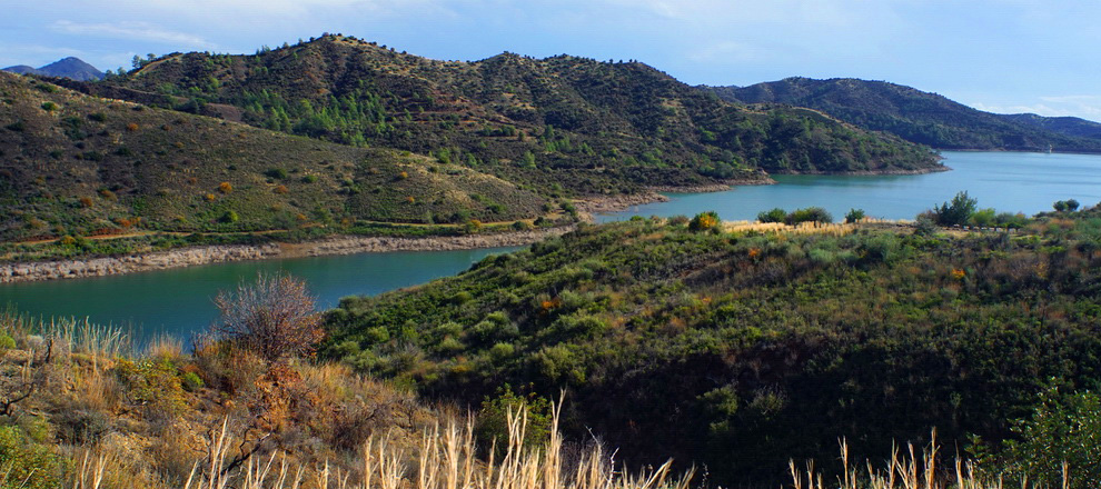 Dipotamos Dam in Cyprus
