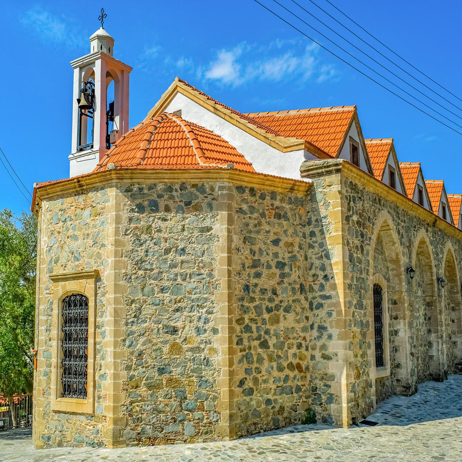 The Holy church of Saint George in Cyprus