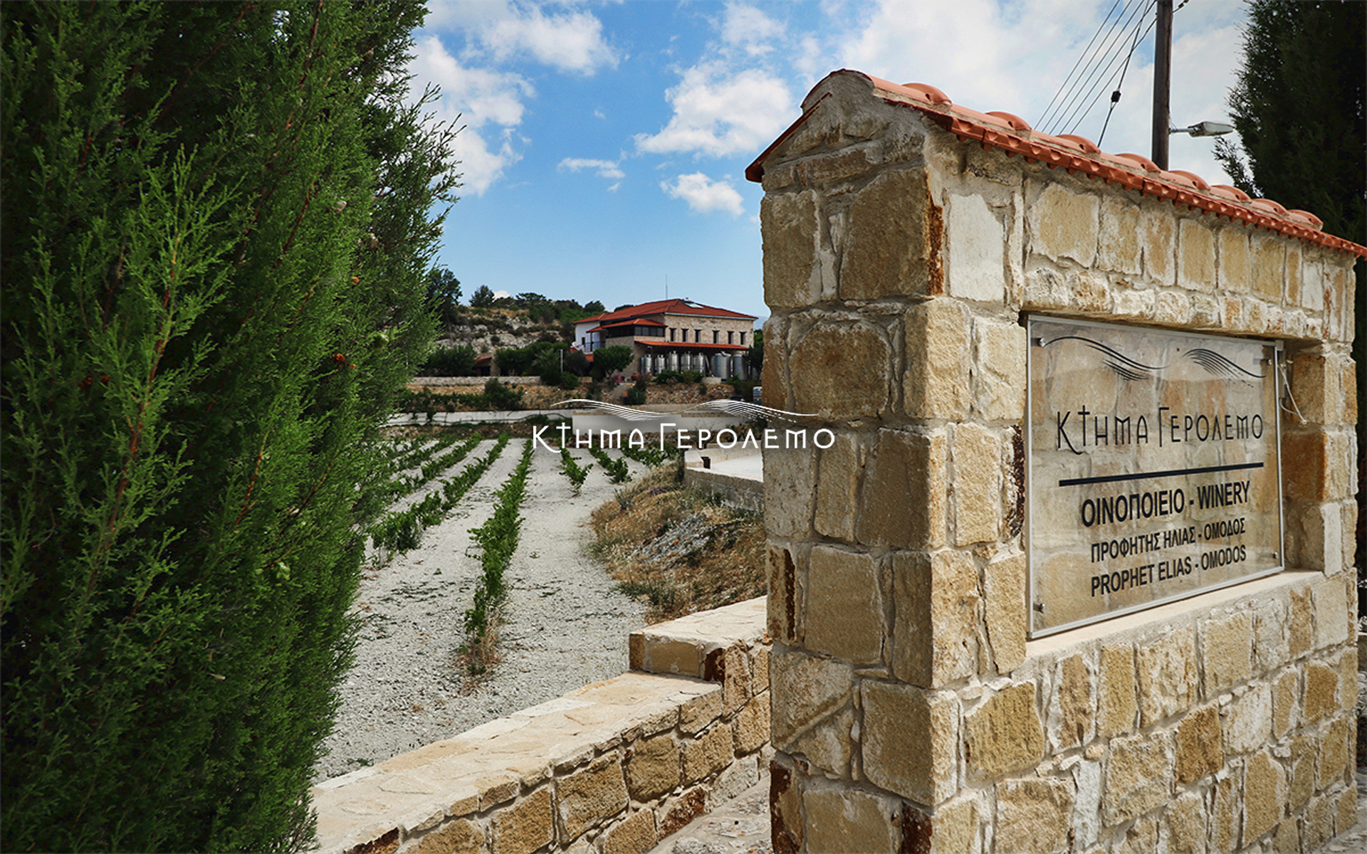 Ktima Gerolemo Winery in Cyprus