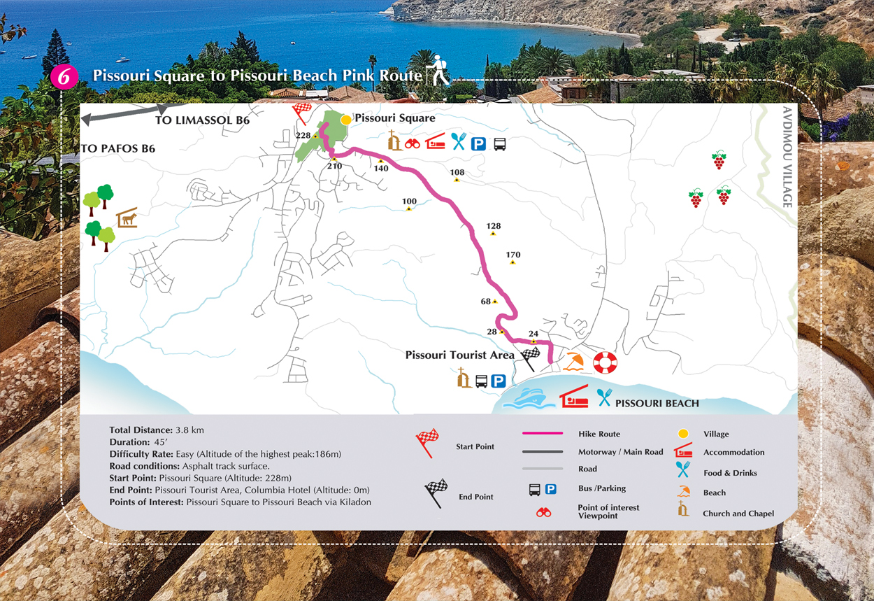 Cyprus Pink Route