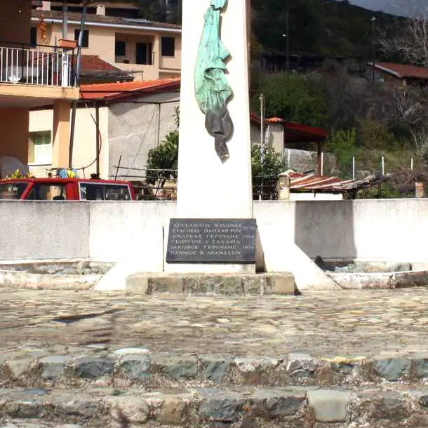 Cyprus Galata Village Heroes Monument