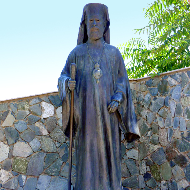 Makarios Statue in Cyprus