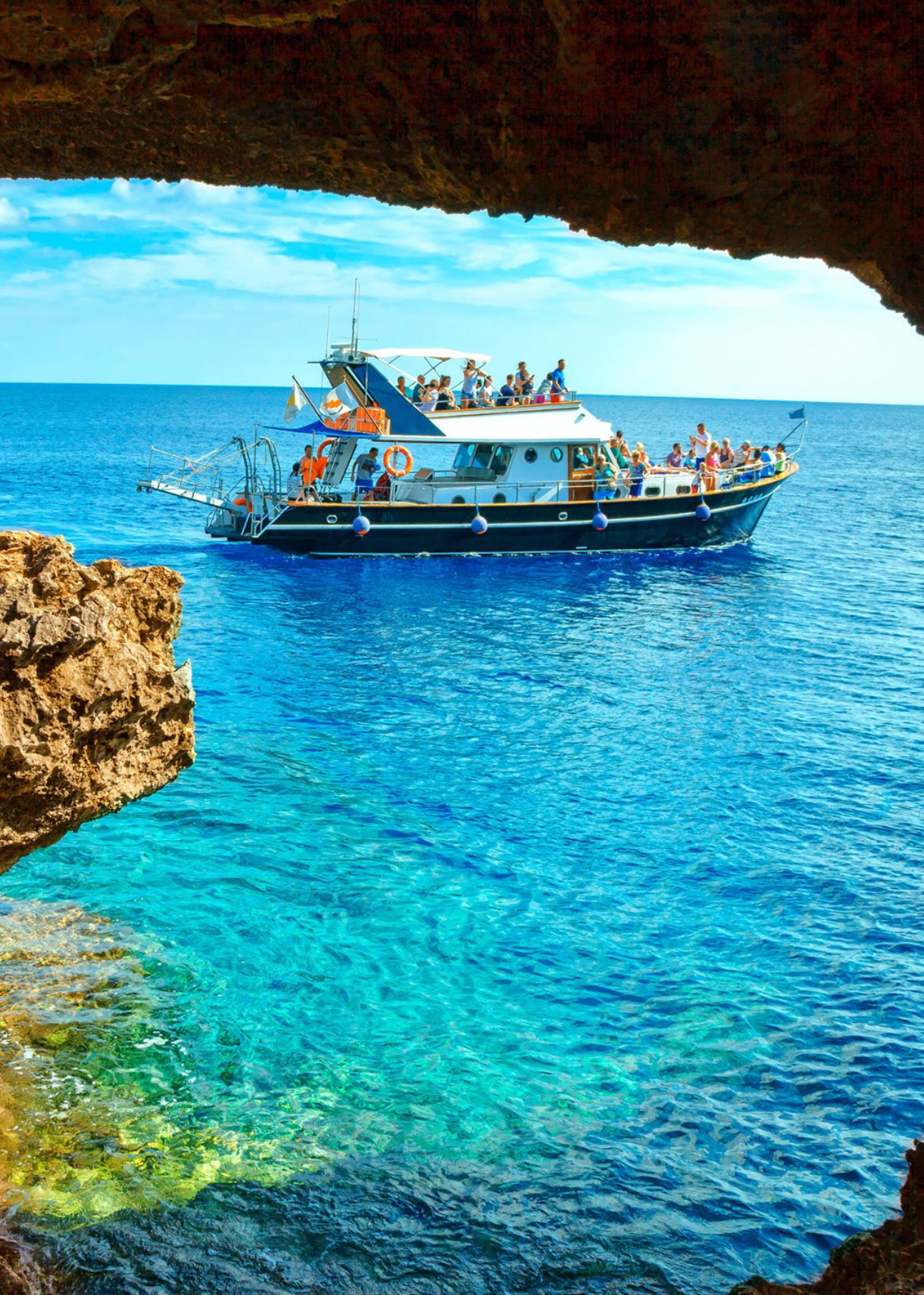 Cyprus Sea Caves Trail Cape Greko