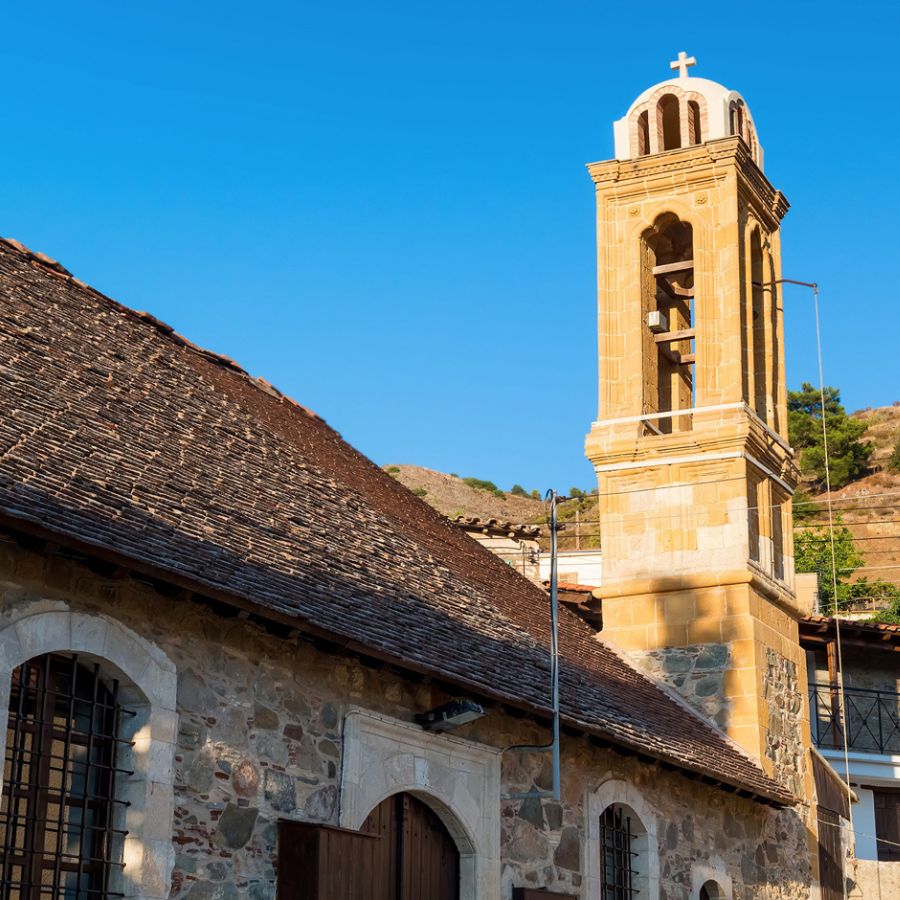 Agios Georgios Church in Gourri Village Cyprus