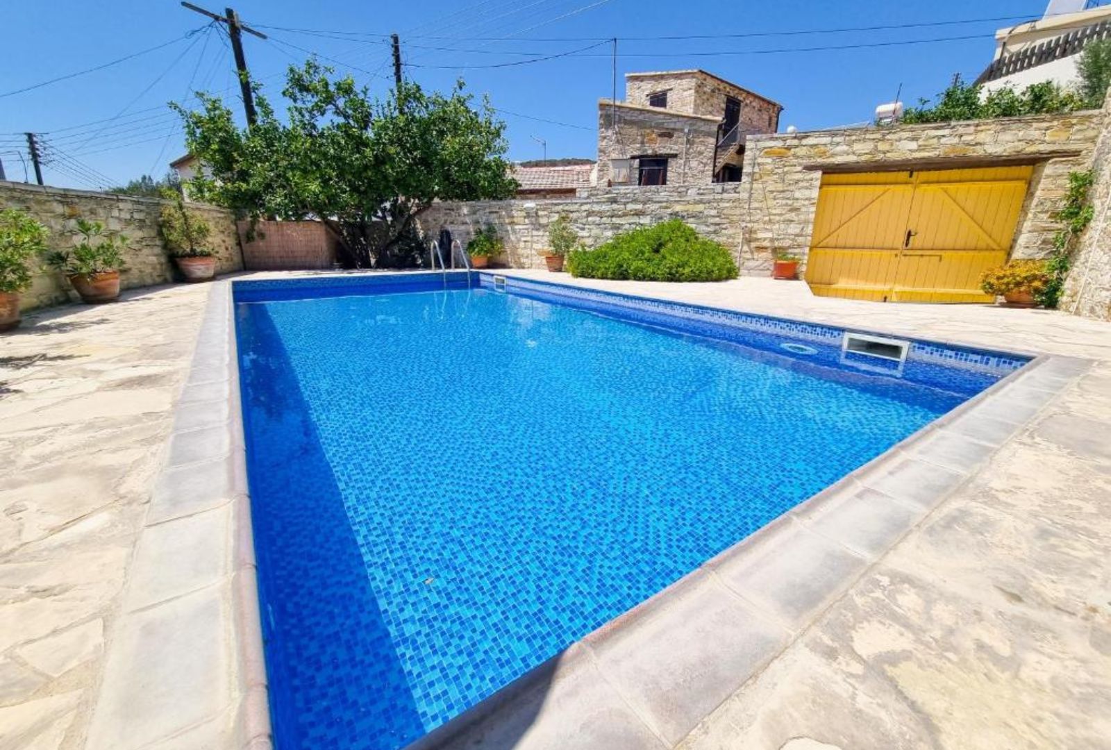 Poolside Escape Studio in Skarinou in Cyprus