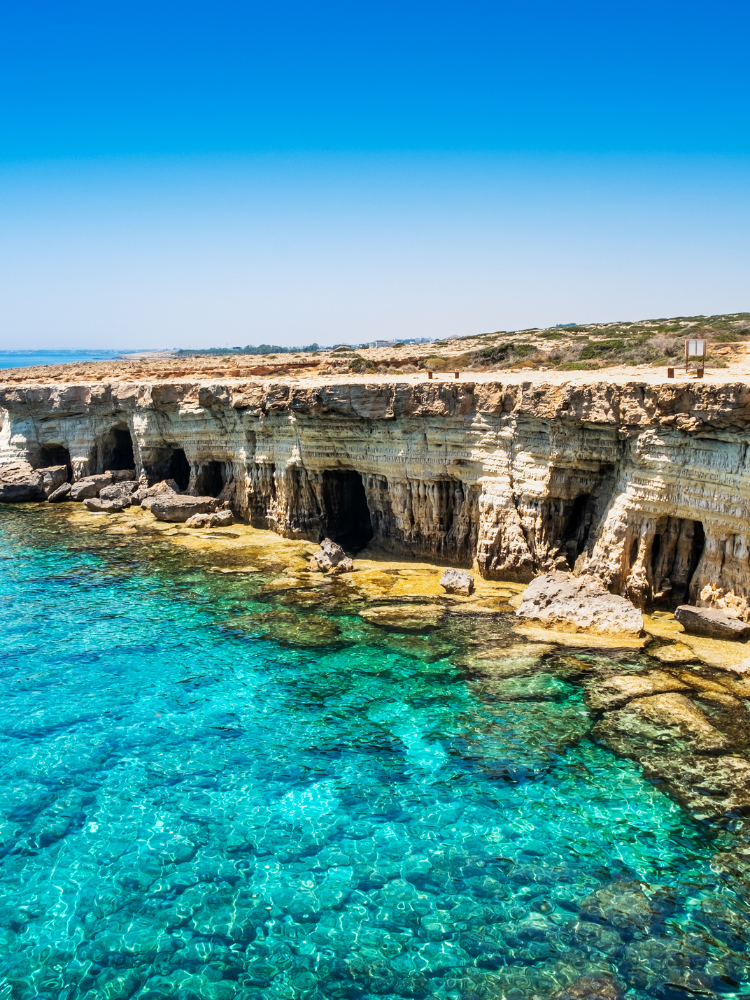From Ayia Napa: Blue Lagoon and Turtle Cove Boat Cruise